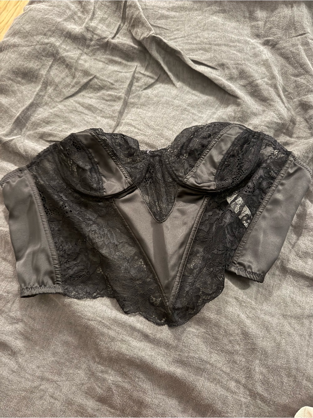 Current mood lace bustier